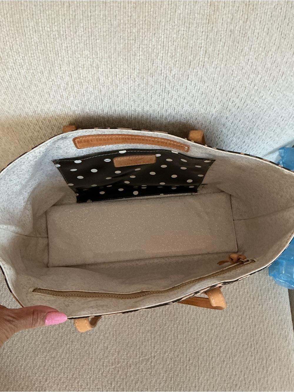 Consuela Blue Jag Legacy East West Tote - Picture 4 of 7